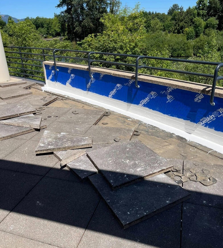 Eugene City Hall Exterior Stucco Repair